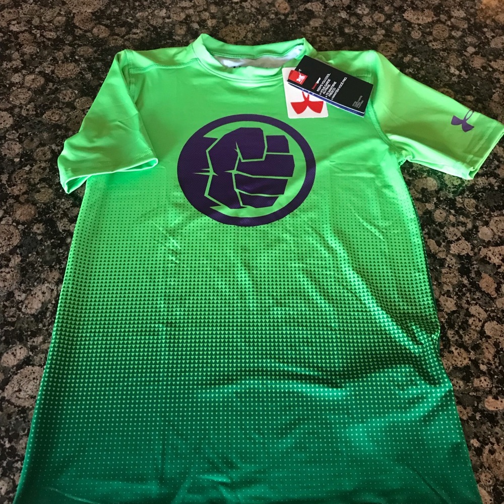 NWT Under Armour Youth Heatgear Shirt